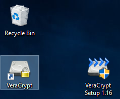 screenshot of VeraCrypt installation wizard documentation prompt